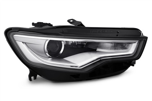 Headlight left bi-xenon LED DRL with AFS Audi A6 4G 11-14