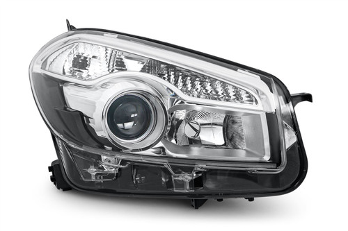 Headlight right xenon Nissan Qashqai 10-13 Hella