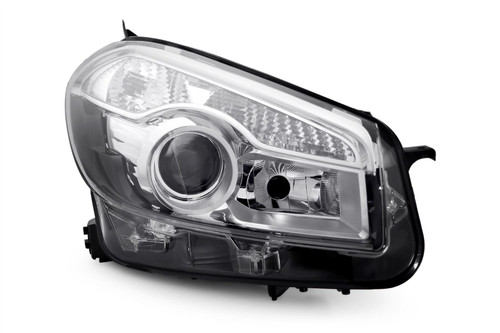 Headlight right Nissan Qashqai 10-13 Hella
