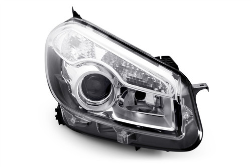 Headlight right Nissan Qashqai 10-13 Hella