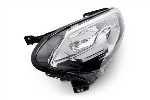 Headlight right Nissan Qashqai 10-13 Hella