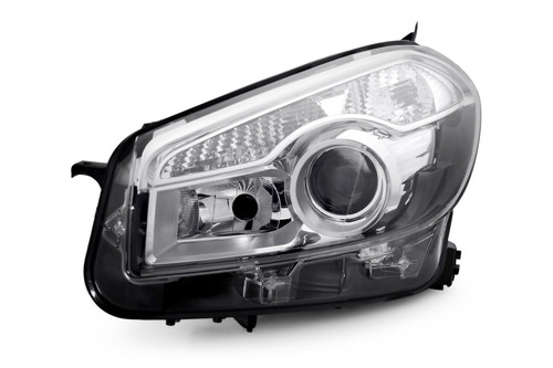 Headlight left Nissan Qashqai 10-13 Hella