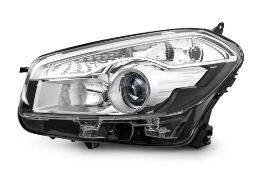 Headlight left xenon Nissan Qashqai 10-13 Hella