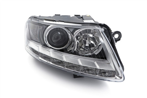 Headlight right bi-xenon LED DRL Audi A6 08-10