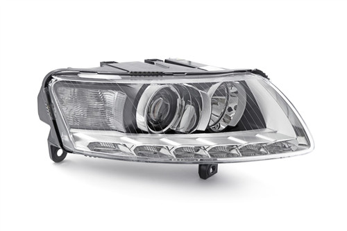 Headlight right bi-xenon LED DRL Audi A6 08-10