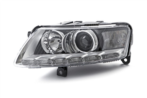 Headlight left bi-xenon LED DRL Audi A6 08-10
