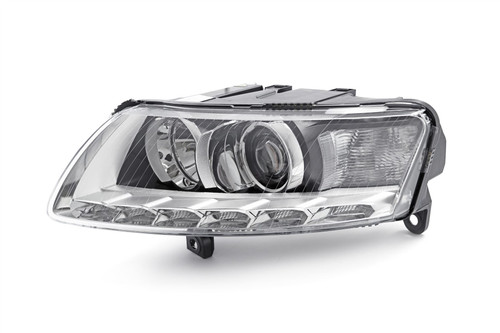 Headlight left bi-xenon LED DRL Audi A6 08-10