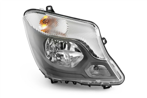 Headlight right DRL Mercedes Benz Sprinter 14- Hella
