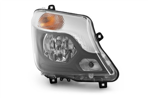 Headlight right DRL Mercedes Benz Sprinter 14- Hella