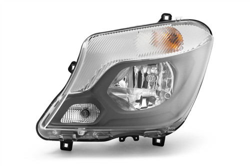 Headlight left DRL Mercedes Benz Sprinter 14- Hella