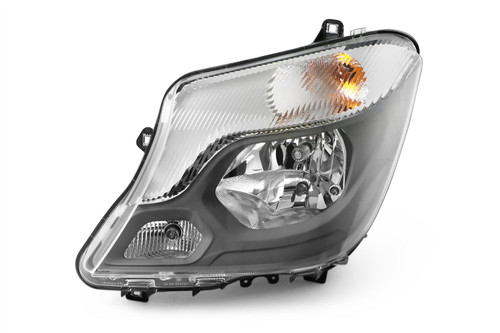 Headlight left DRL Mercedes Benz Sprinter 14- Hella