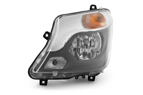 Headlight left DRL Mercedes Benz Sprinter 14- Hella