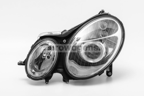 Headlight left Mercedes Benz E Class W211 03-06