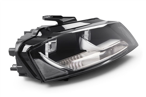 Headlight right black Hella Audi A3 08-12