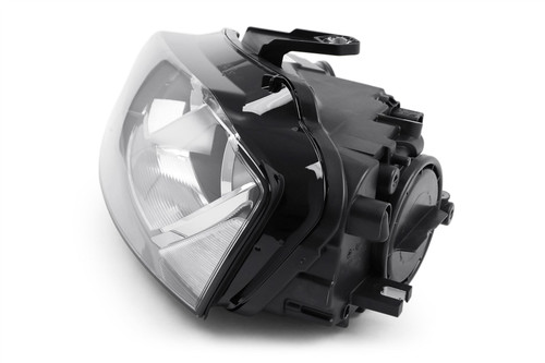 Headlight left black Hella Audi A3 08-12