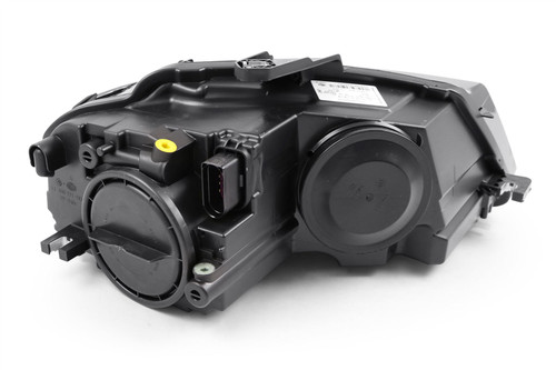 Headlight left black Hella Audi A3 08-12