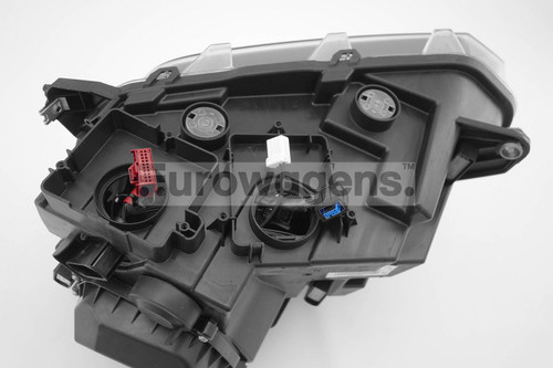 Headlight left black bi xenon LED DRL VW Amarok 14-