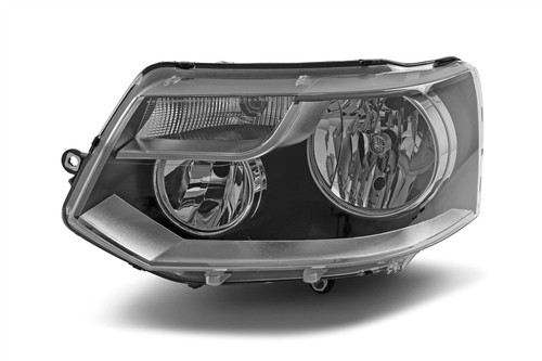 Headlight left twin reflector VW Transporter T5 10-15