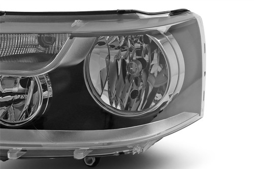 Headlight left twin reflector VW Transporter T5 10-15