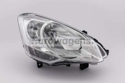 Headlight right Citroen Berlingo 08-11
