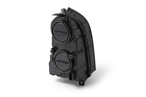 Headlight right black with DRL VW Crafter 13-16