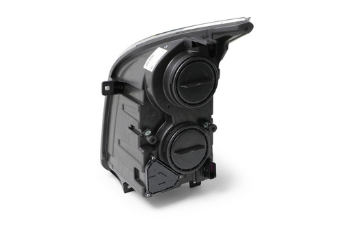 Headlight right black with DRL VW Crafter 13-16