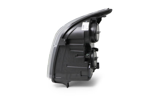 Headlight right black with DRL VW Crafter 13-16