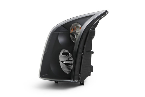 Headlight left black with DRL VW Crafter 13-16