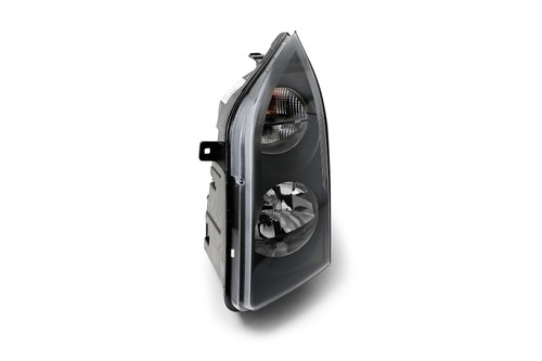 Headlight left black with DRL VW Crafter 13-16