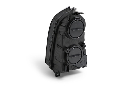 Headlight left black with DRL VW Crafter 13-16