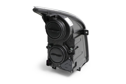 Headlight left black with DRL VW Crafter 13-16