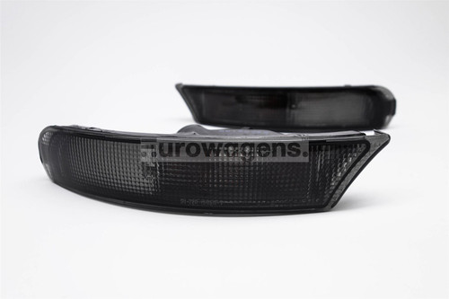 Front bumper indicators set black Subaru Impreza 93-98 Estate