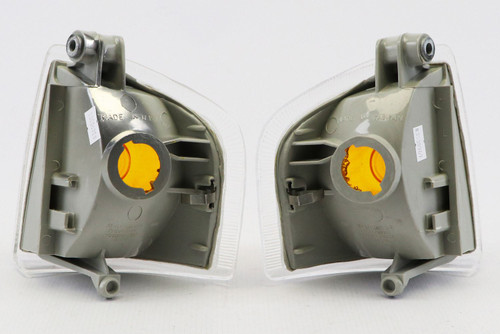 Front indicators set clear Ford Escort 86-90