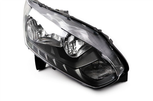 Headlight right black Ford Transit Connect 14- Valeo