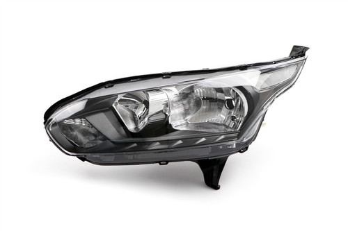 Headlight left black Ford Transit Connect 14- Valeo
