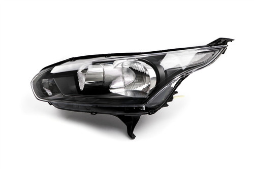 Headlight left black Ford Transit Connect 14- Valeo