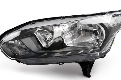 Headlight left black Ford Transit Connect 14- Valeo