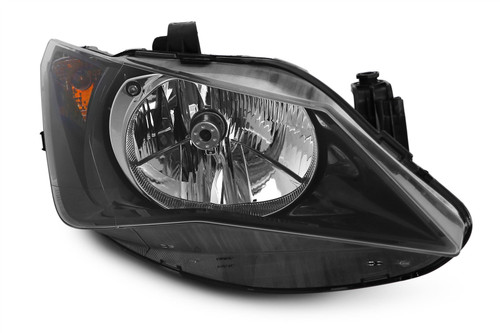 Headlight right black Seat Ibiza 12-16