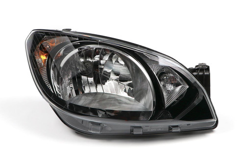 Headlight right black Skoda Citigo 11-16