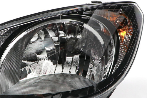 Headlight left black Skoda Citigo 11-16