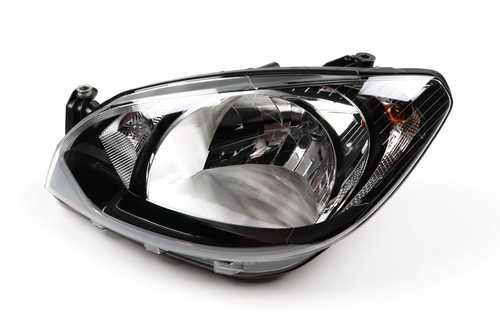 Headlight left black Skoda Citigo 11-16