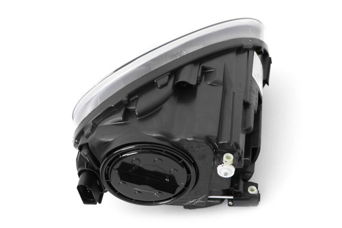 Headlight left black VW Beetle 11-18