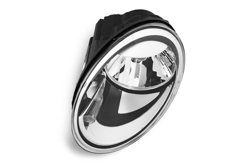 Headlight left black VW Beetle 11-18