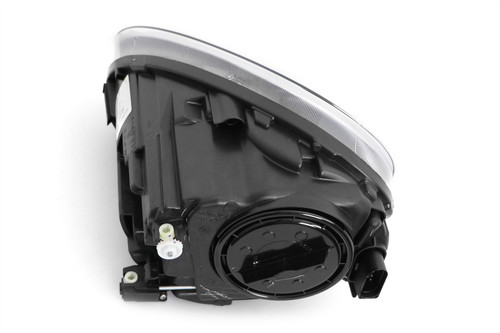 Headlight right black VW Beetle 11-18