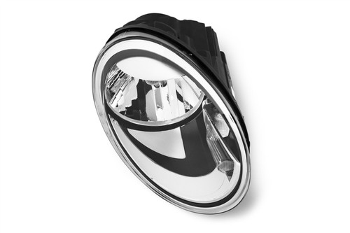 Headlight right black VW Beetle 11-18