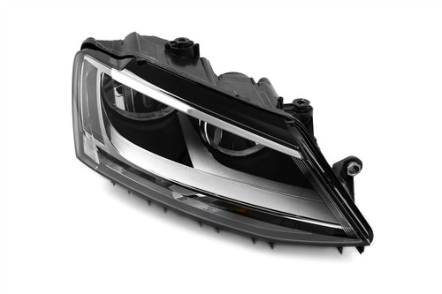 Headlight right black VW Jetta MK4 11-18