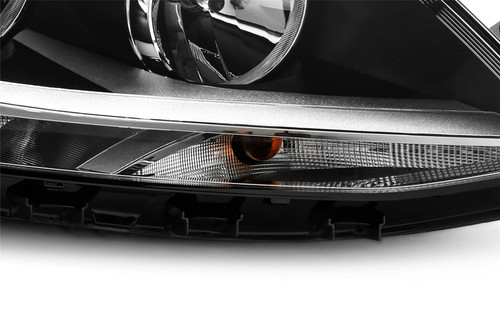 Headlight right black VW Jetta MK4 11-18