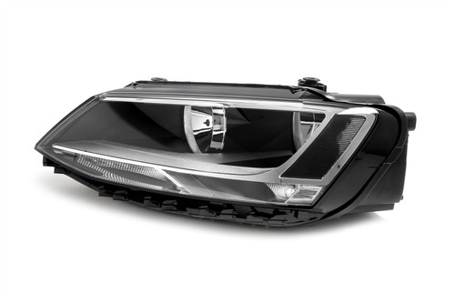 Headlight left black VW Jetta MK4 10-18