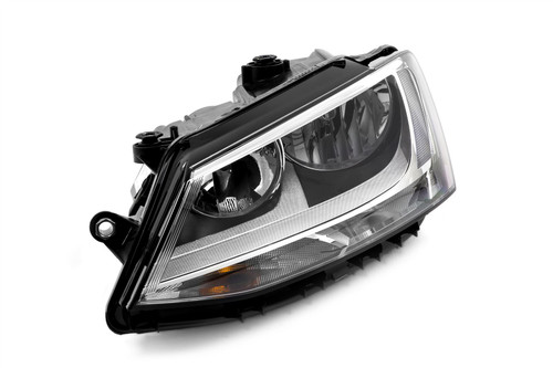 Headlight left black VW Jetta MK4 10-18