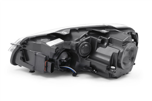 Headlight right black VW Golf MK6 08-12 Hella